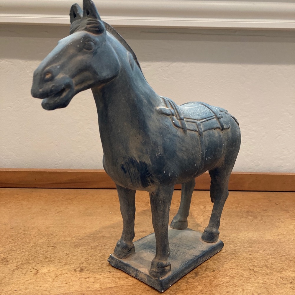 Chinese terra cotta warrior army horse